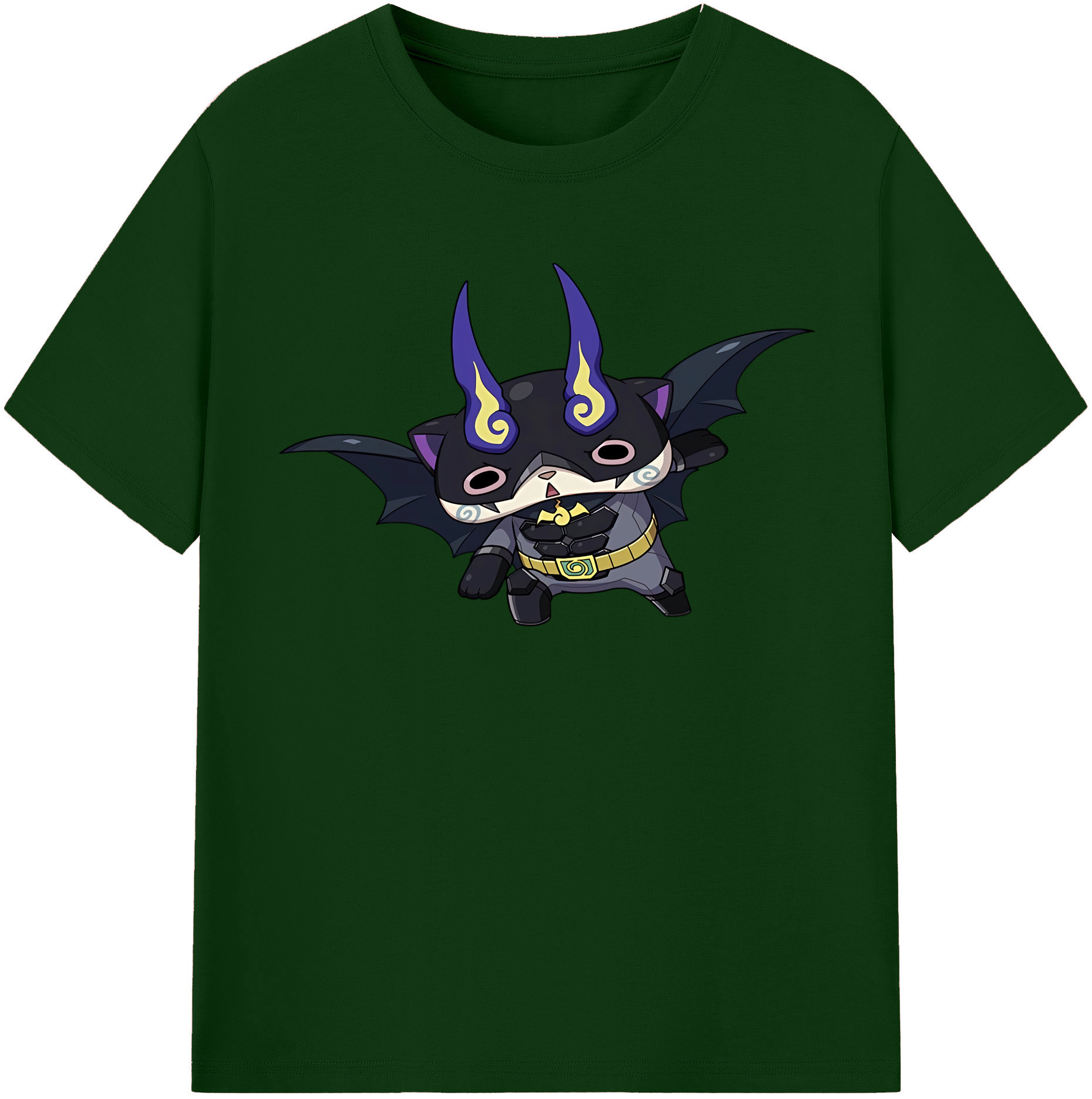（画像用） 妖怪ウォッチ Yo-kai Watch 綿100％半袖Tシャツ（フロントプリント）